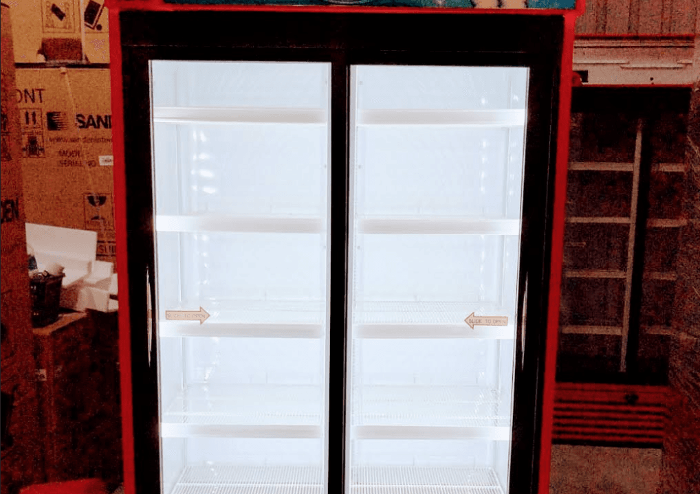 Used Refurbished Sanden Intercool SPU-1253 1255 Glass Door Cooler - Image 1