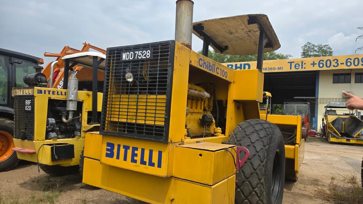 Bitelli | Road Compactor | Ghibli C 100 | Used - Image 7