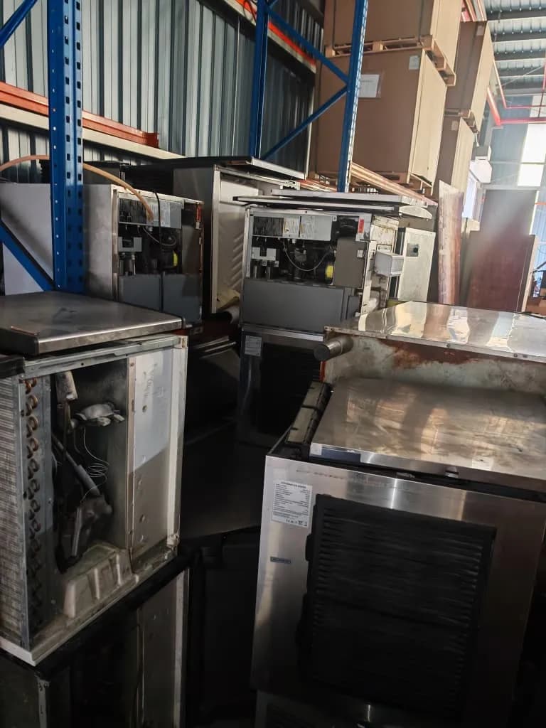 Europe & Japan Mix Brand Ice Maker | 30 Units Big & Small | 15 Ice Bins | 7-8 years Used | Lock, Stock, and Barrel Sale | Working & Need Repairs