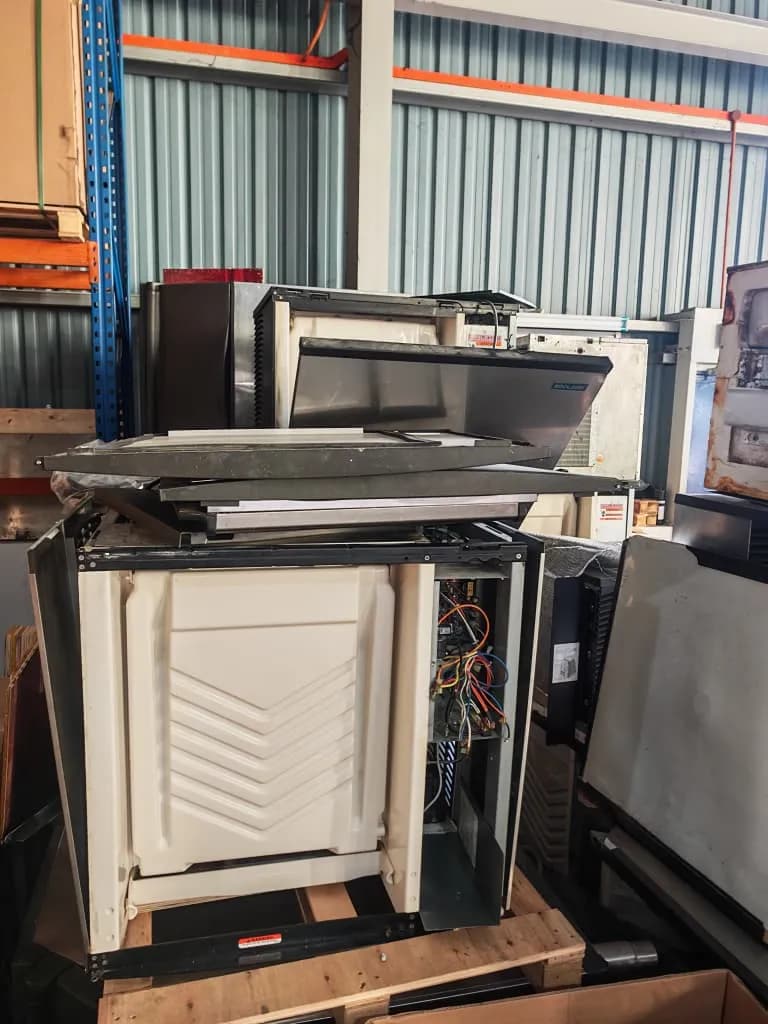 Europe & Japan Mix Brand Ice Maker | 30 Units Big & Small | 15 Ice Bins | 7-8 years Used | Lock, Stock, and Barrel Sale | Working & Need Repairs - Image 4