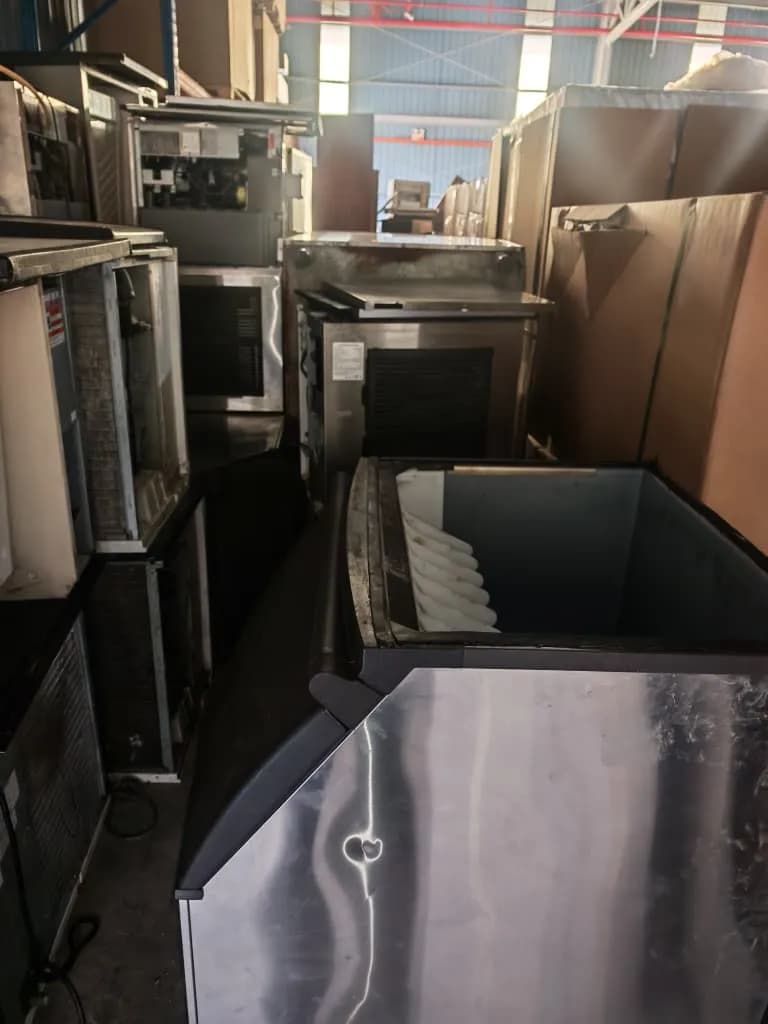 Europe & Japan Mix Brand Ice Maker | 30 Units Big & Small | 15 Ice Bins | 7-8 years Used | Lock, Stock, and Barrel Sale | Working & Need Repairs - Image 3