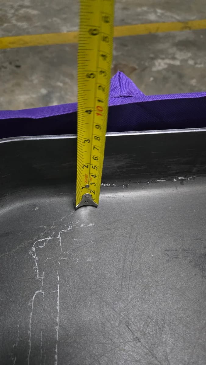 Heavy-Weight Stainless Steel Commercial Roasting Pan | used - Image 11