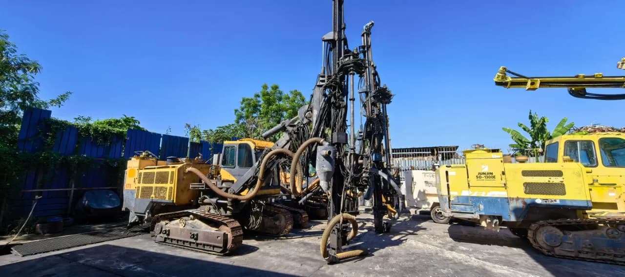 Junjin | Hydraulic Crawler Driller Rig | SD-1300E | 2011 | USED | CD7 | CD10 - Image 1