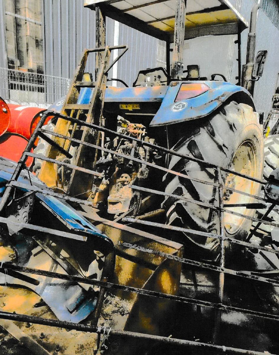 Kinta | Tractor 4WD | PE130 | 2017 | Used | BP20 - Good Condition, Just Repaired After Accident - Image 6