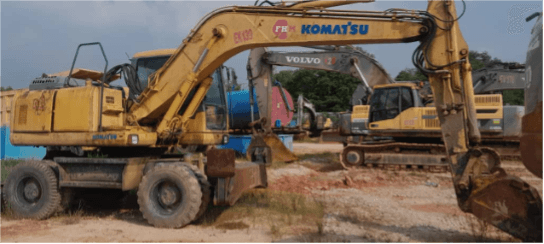 Komatsu Wheeled Excavator | PW160-7EO | Used | EK139 | 2011 | 13170 Hours - Image 4