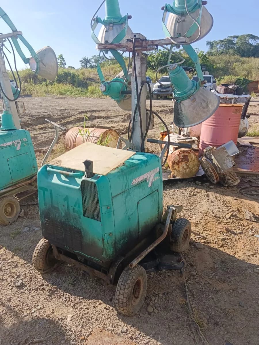 Mobile Light Tower Generator | Portable Jobsite Lighting | TL14 - Image 1