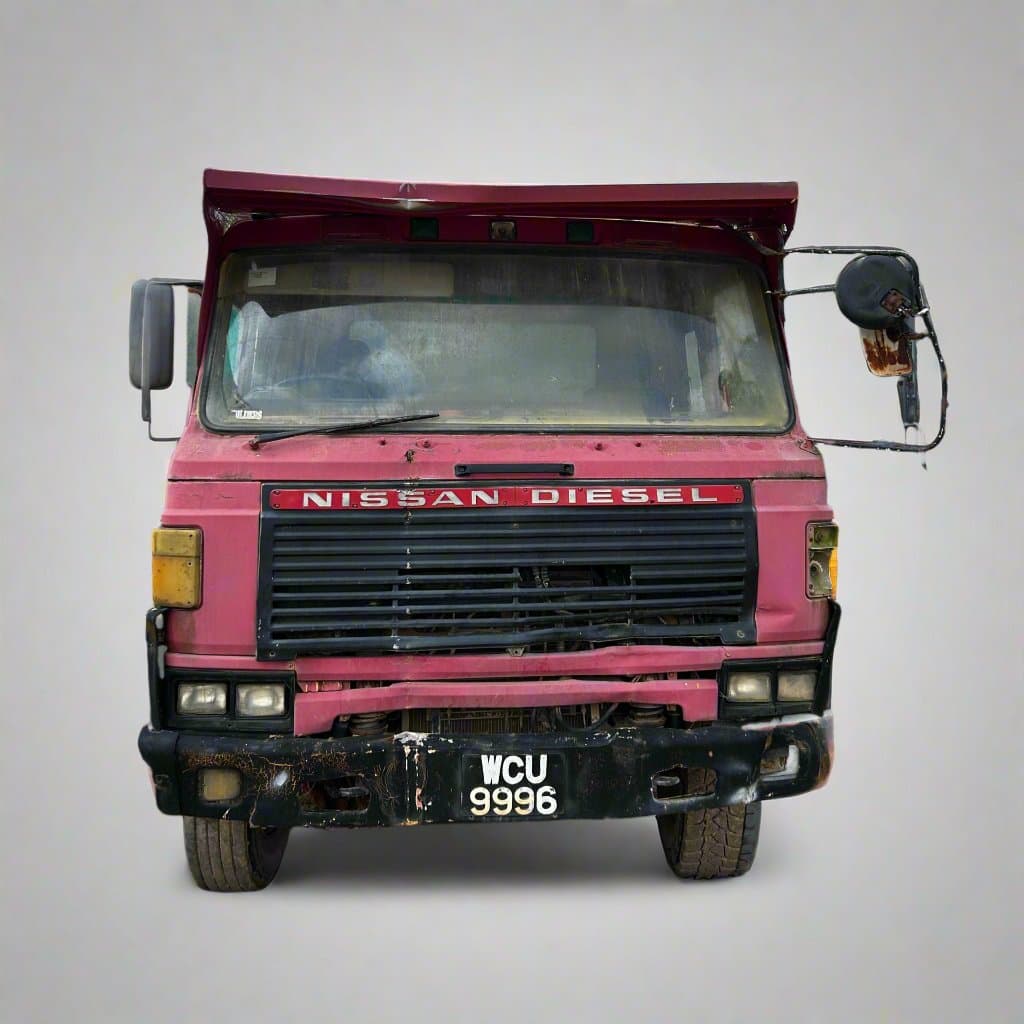 Nissan Diesel PE6 Dumper Lorry - 1987, Used, Engine Functional - Image 1