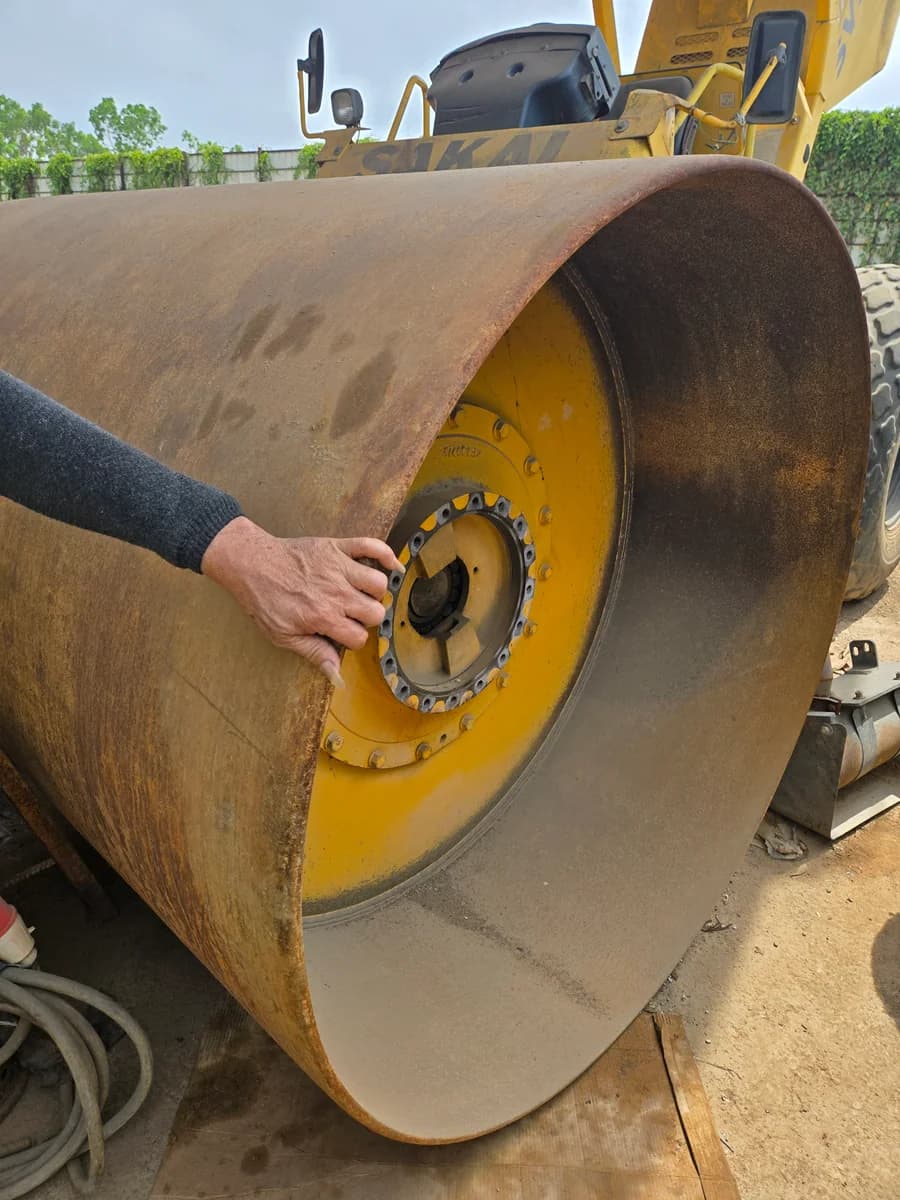 Sakai | Compactor | SV520D | 2017 | used | CP47 -- Engine & GearBox Failure, Sold As-Is, Need Repair, Full Spare Parts Provided - Image 22