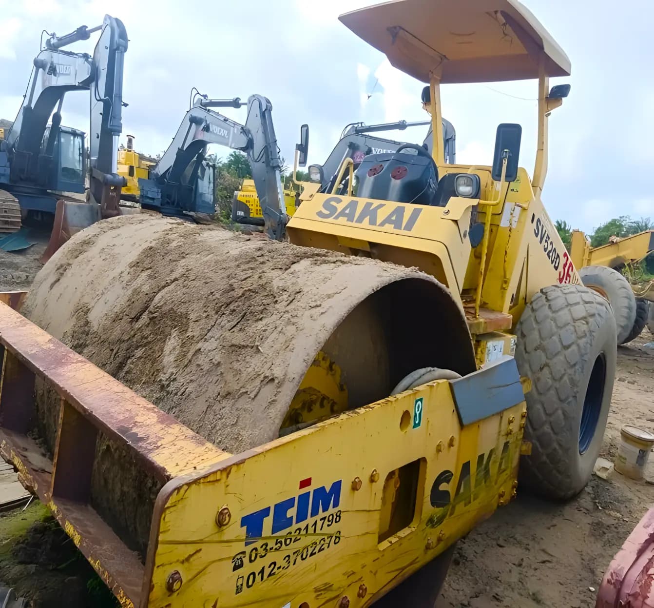 Sakai SV520D 2016 – Premium Vibratory Roller - CP36 - Image 1