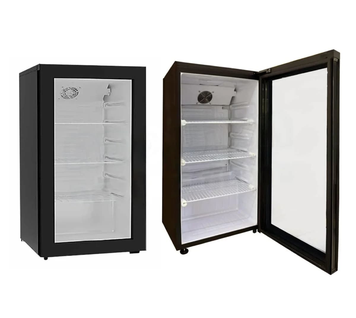 Sanden Beverage Refrigerator SPX-0095 | Glass Door Chiller | New - Image 1