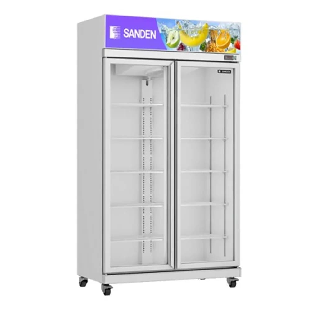 Sanden Intercool Refrigerator YPC-1100 | 2-Door Upright Chiller - Image 1