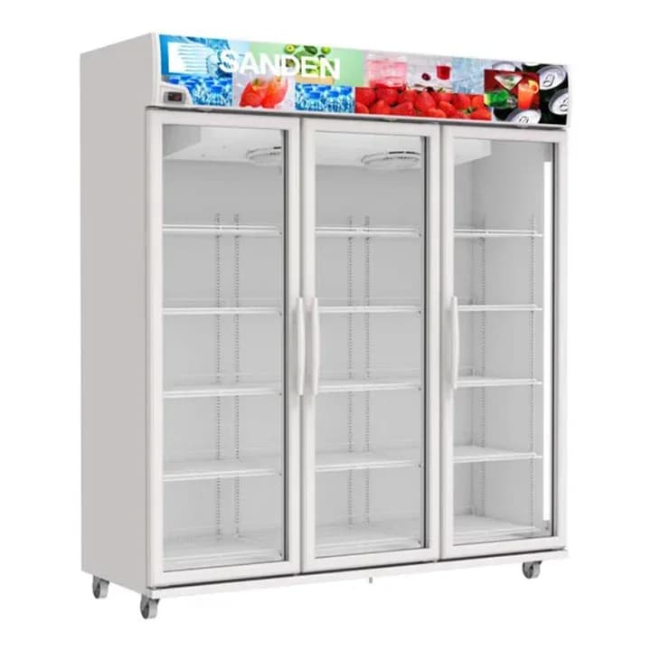 Sanden Commercial Refrigerator SPM-1800 | 3-Door Upright Chiller | New - Image 1