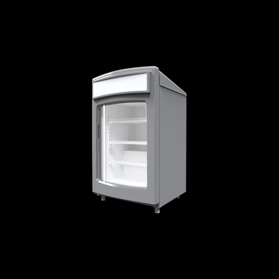 Sanden Intercool Mini Refrigerator SNR-0085 | Glass Door Display | Show Room Unit - Image 1