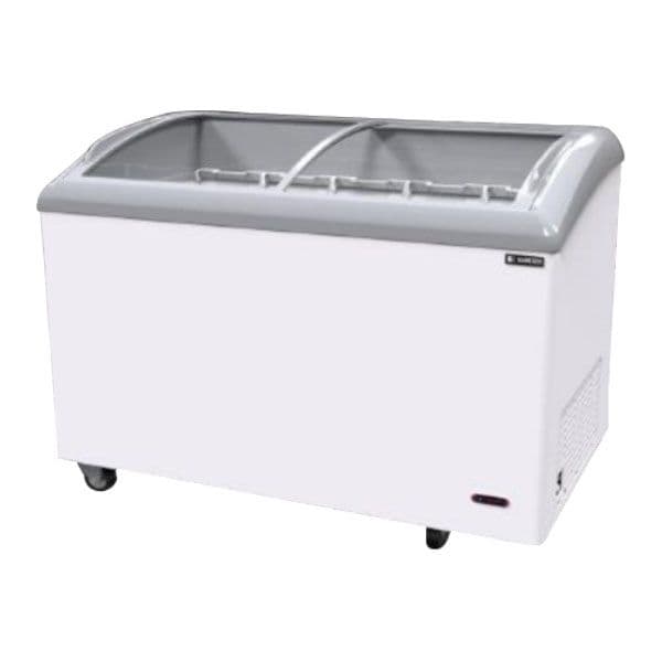 Sanden Curved Glass Freezer SNB-0525 | 520L Commercial Display Freezer - Image 1