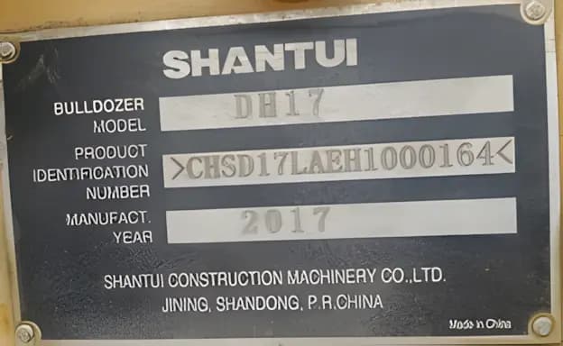 Shantui DH17 Hydraulic Bulldozer – High Performance Earthmoving Equipment | BD68 - Image 6