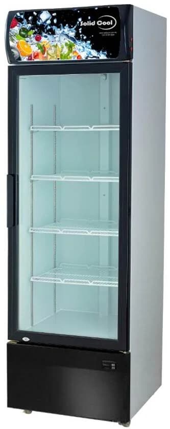 Solid Cool Commercial Refrigerator SC-240L | Glass Door Chiller - Image 1