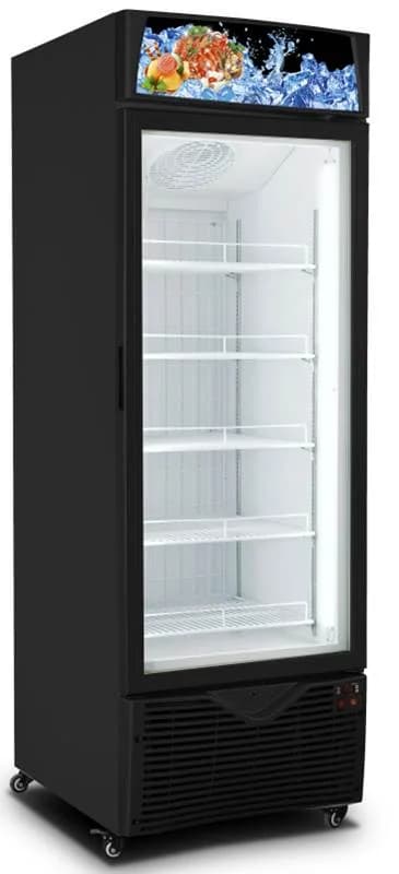 Solid Cool 1 Door Freezer SCF-430L | Commercial Glass Door - Image 1