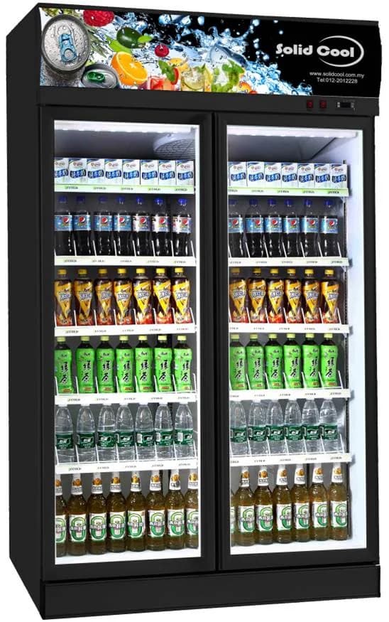 Solid Cool Commercial Refrigerator SC-2DT Eco | Double Door Chiller - Image 1