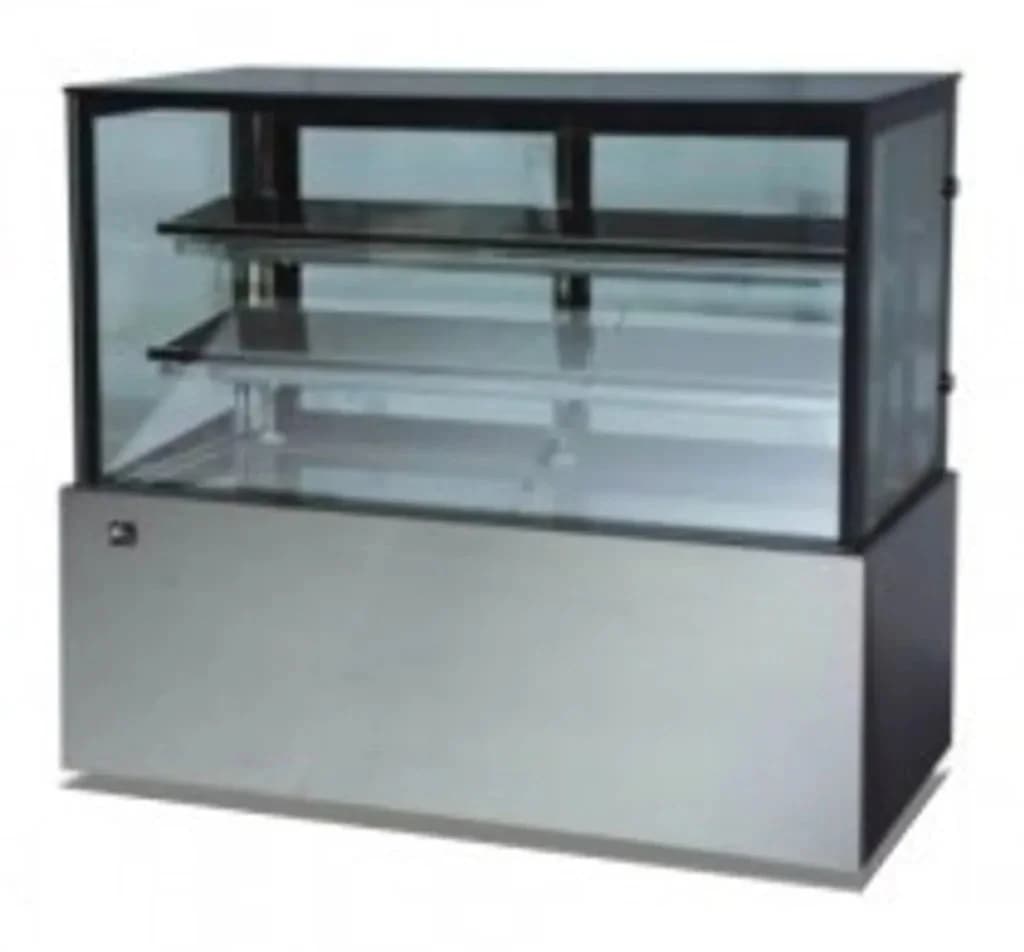 Solid Cool Cake Showcase SZSF 900-B2 | 3ft Square Glass Display - Image 2