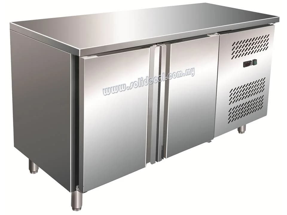 Solid Cool Counter Freezer SCX-1500F2 | 5ft Stainless Steel - Image 1