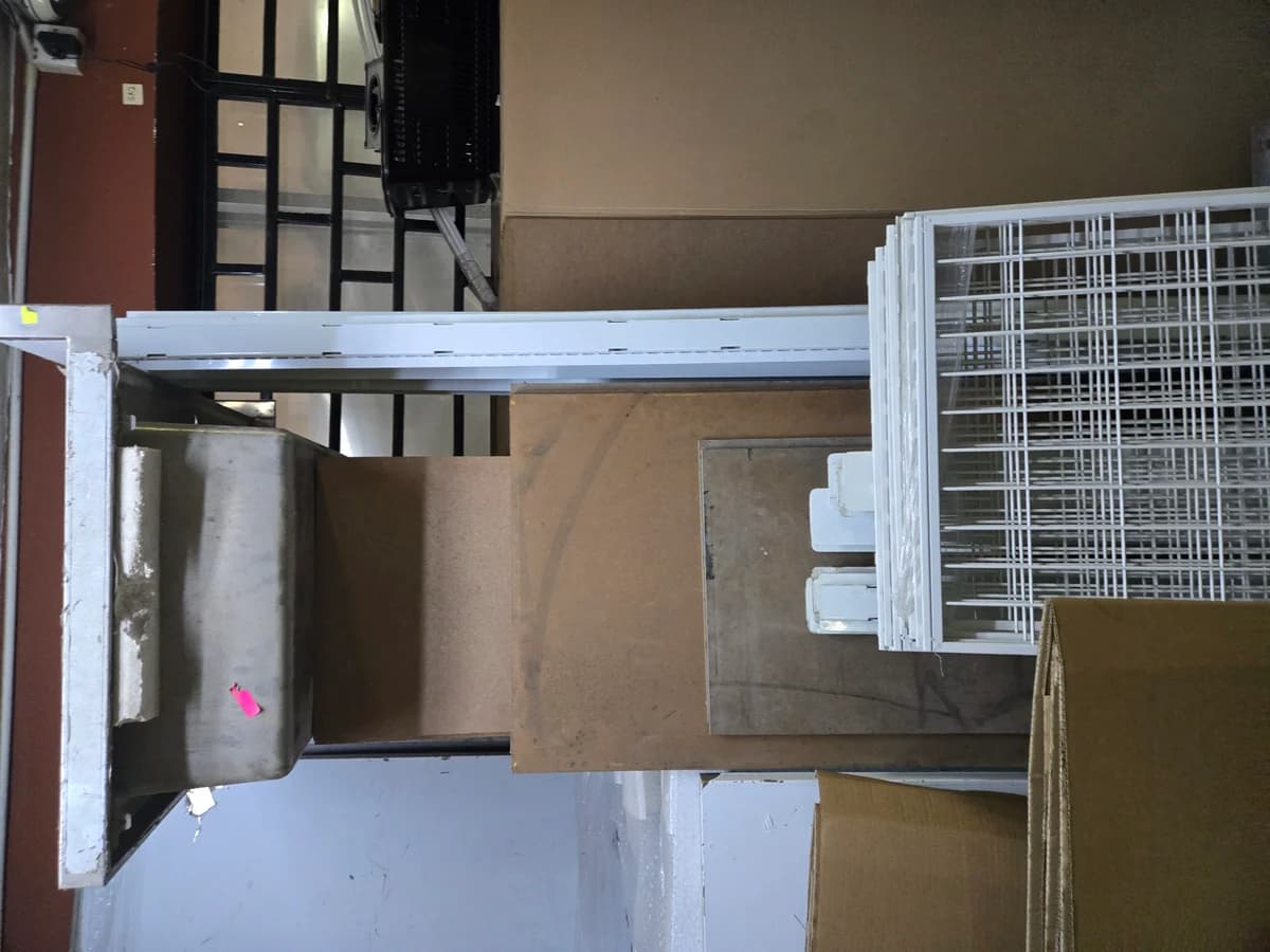 Solid Cool 3 Sets Wall Gondola | H7' x W3' x D14" Disassembled Ready Reuse - Image 1