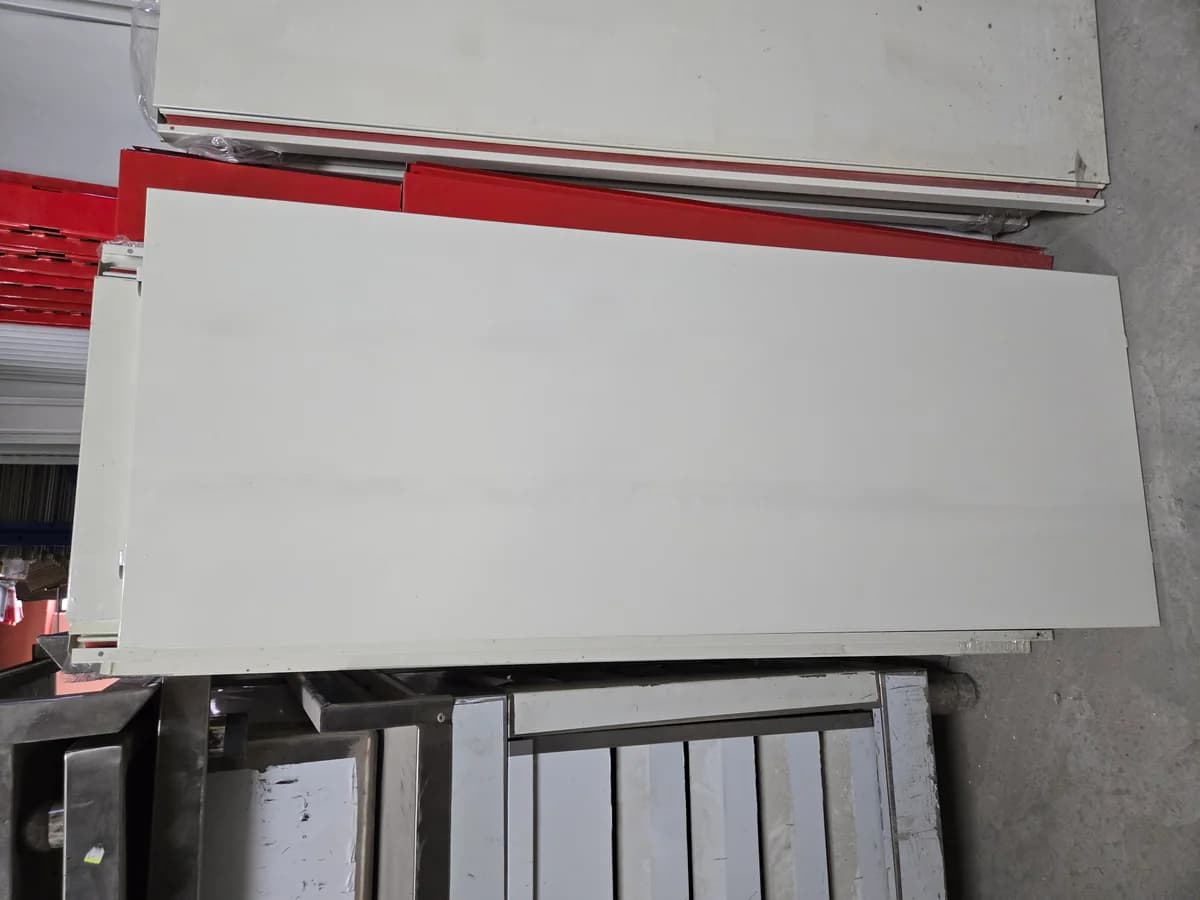 Solid Cool 3 Sets Wall Gondola | H7' x W3' x D14" Disassembled Ready Reuse - Image 6