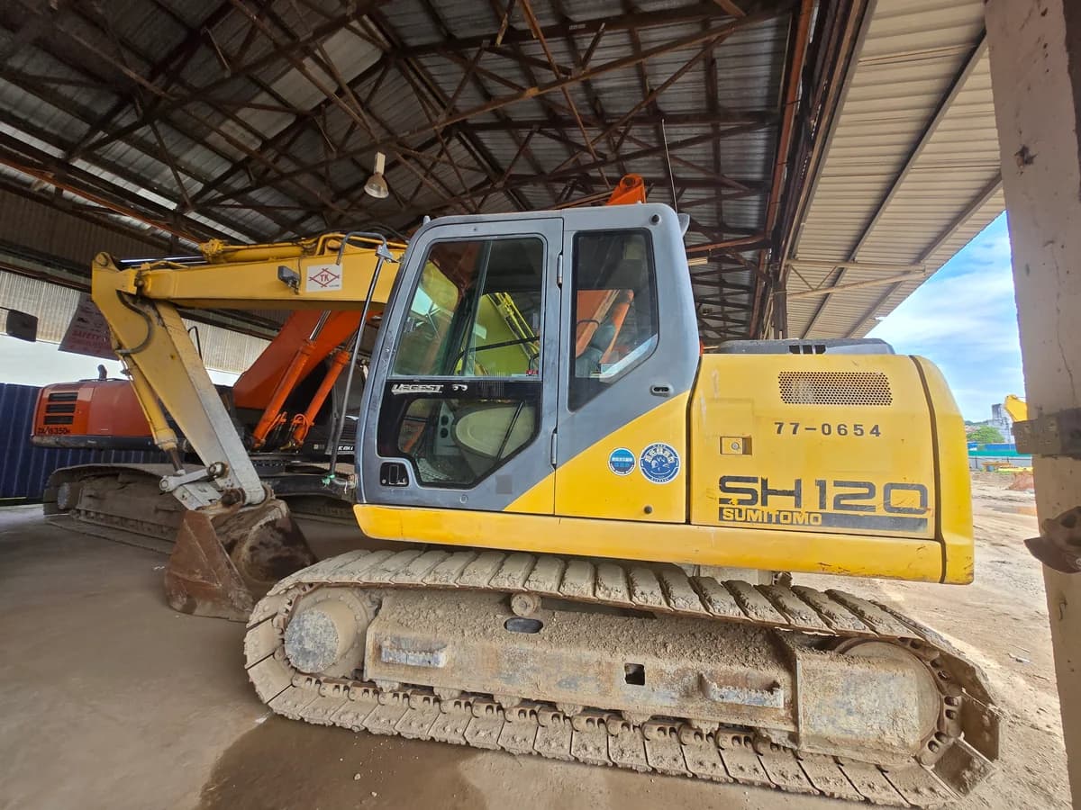 Sumitomo | Excavator | SH120-5 | Used | unregistered Japan - Image 4