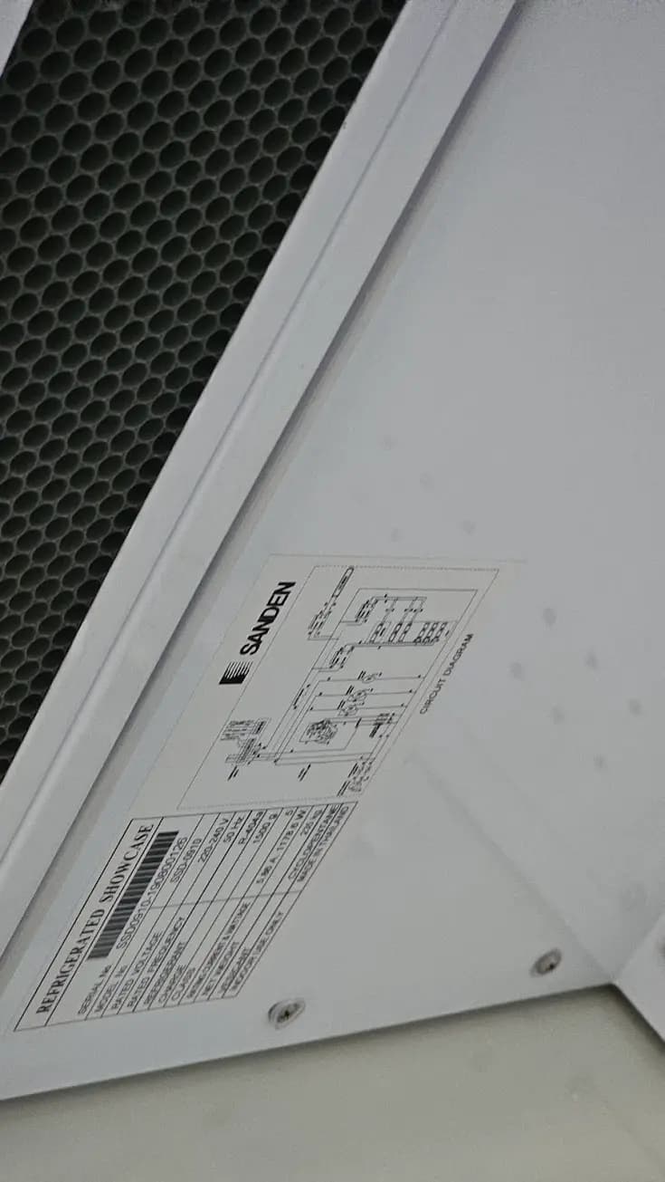 Sanden | 3 Feet Open Chiller | SSD-0910 | 440L | 2019 | Used - Image 4