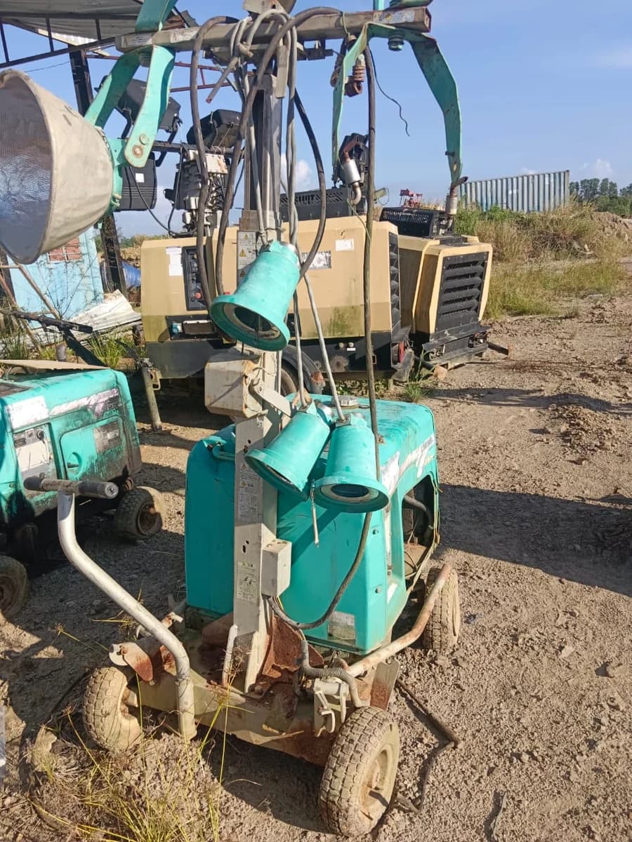 Mobile Light Tower Generator | Used, Towable, Diesel Powered - Image 2
