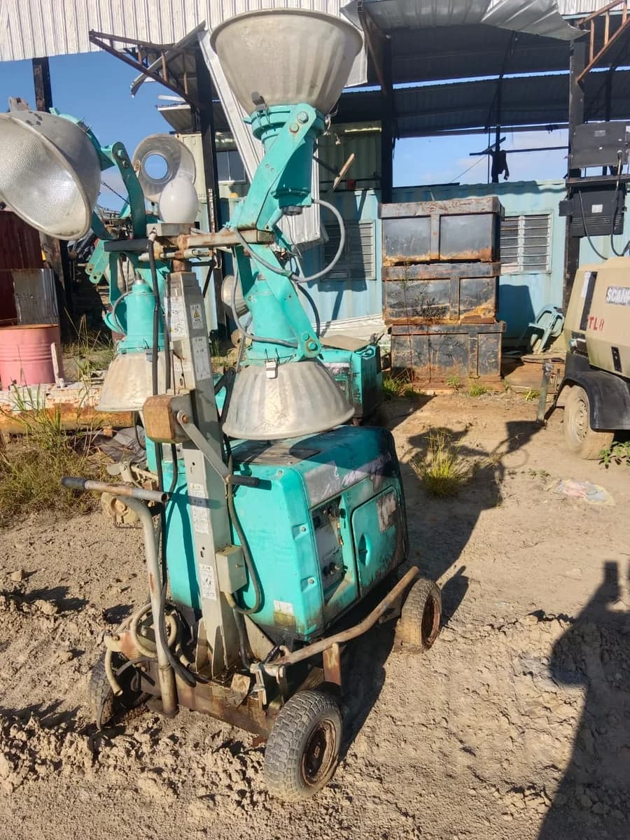 Mobile Light Tower Generator | Used, Towable, Diesel Powered - Image 3