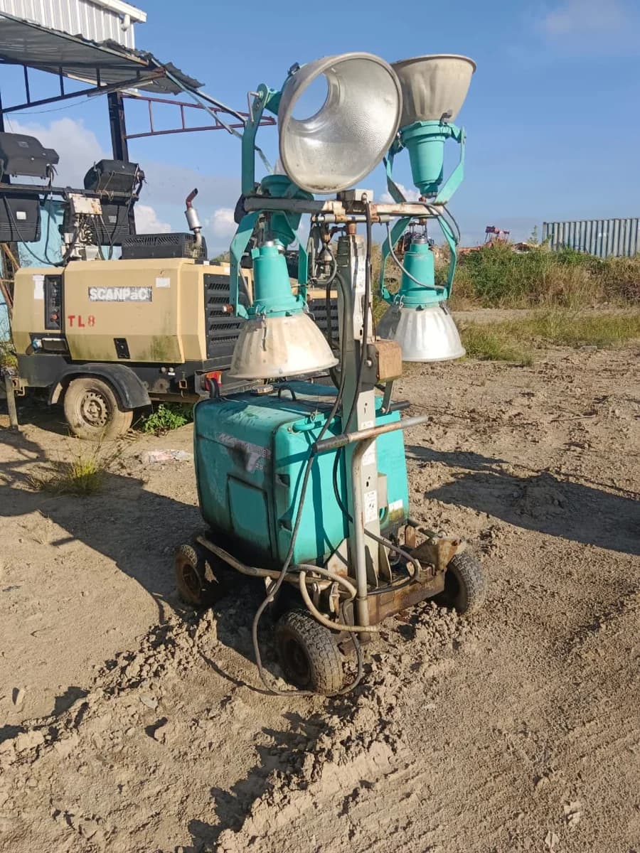 Mobile Light Tower Generator | Used, Towable, Diesel Powered - Image 8
