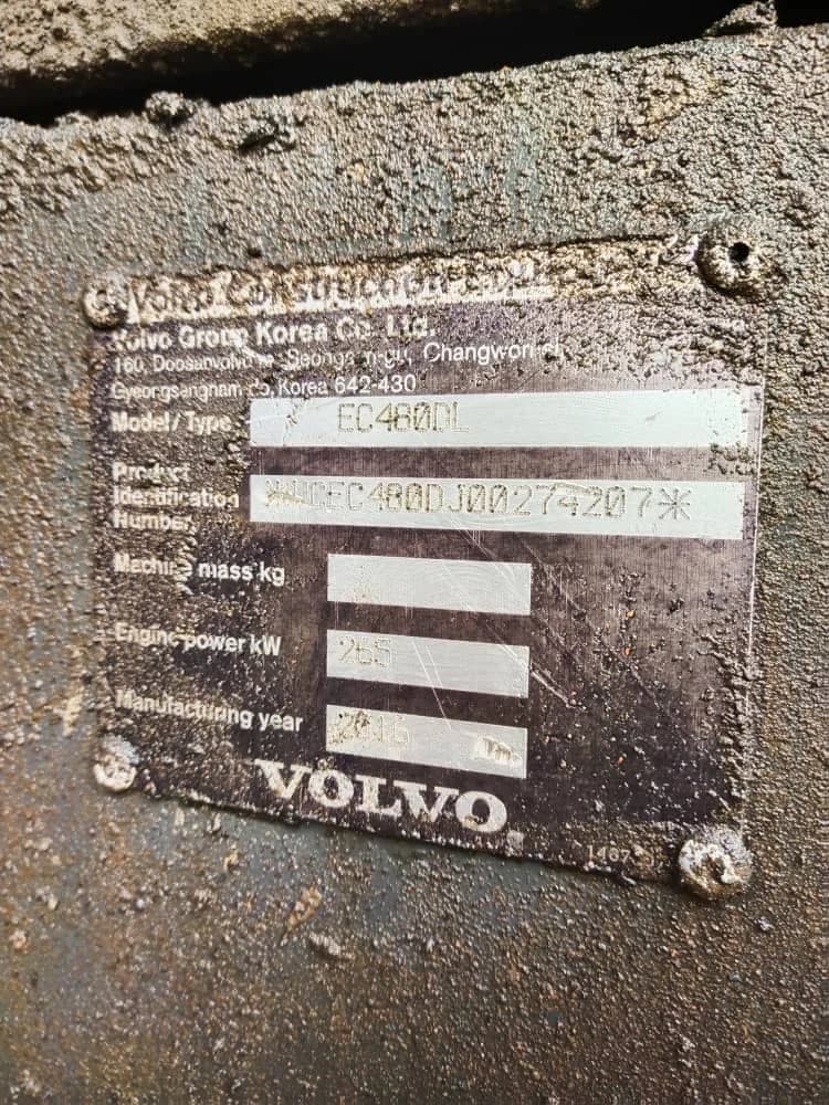 Volvo | Excavator | EC480DL | 2016 | Used | EV135 - Image 6