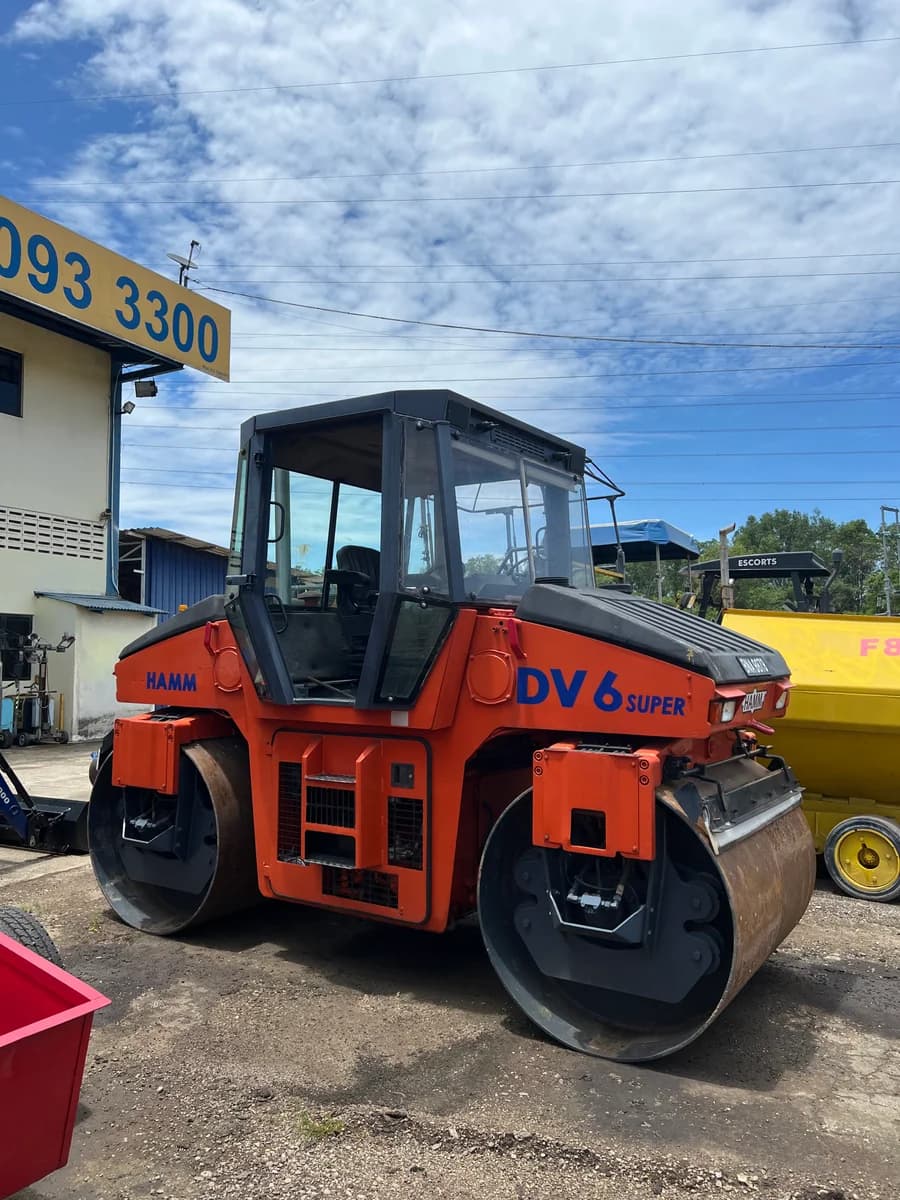 HAMM | Tandem Vibratory Roller | DV 6 SUPER | 1999 | Used - Image 1