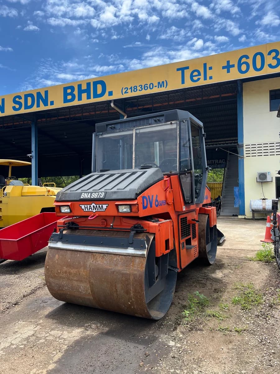 HAMM | Tandem Vibratory Roller | DV 6 SUPER | 1999 | Used - Image 4